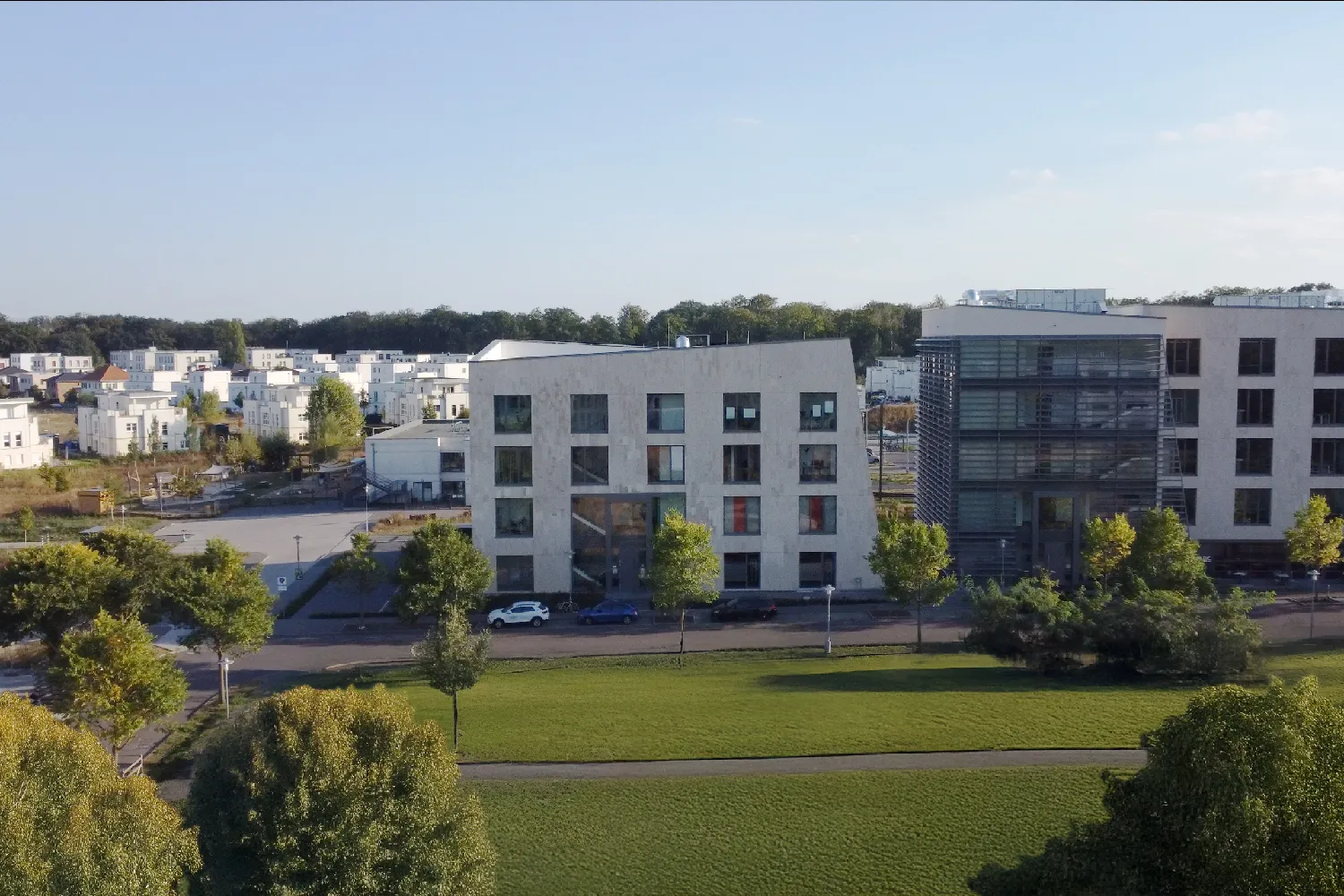 IT-Campus Jungfernsee Potsdam. Standort der Kanzlei @legal