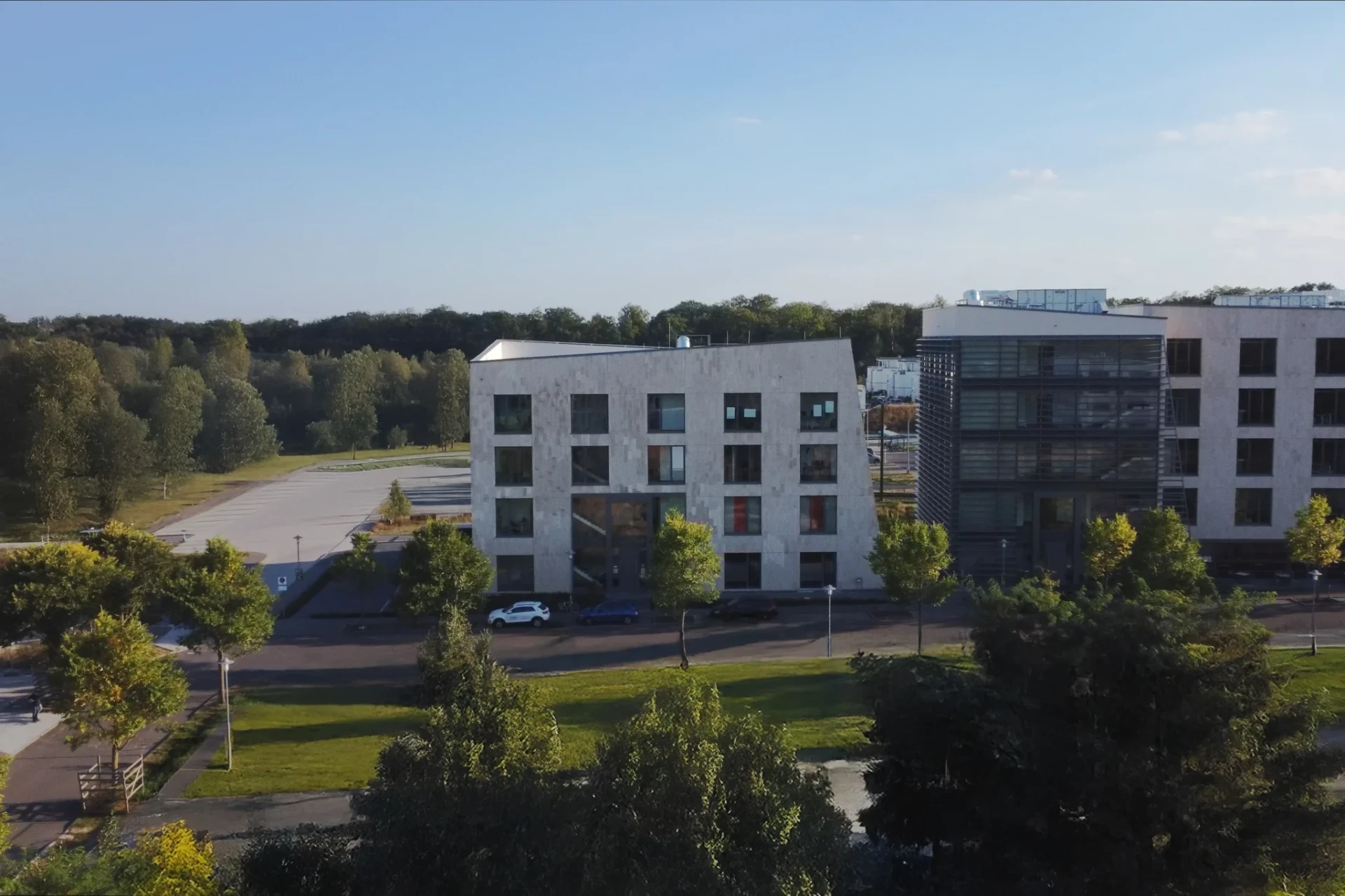 IT-Campus Jungfernsee in Potsdam. Standort der Kanzlei @legal